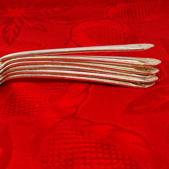 6 TeaSps Holmes & Edwards LOVELY LADY Teaspoons International Silver Plate 1937 - Picture 16 of 16